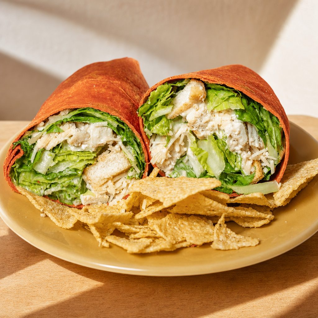 Classic Chicken Caesar.