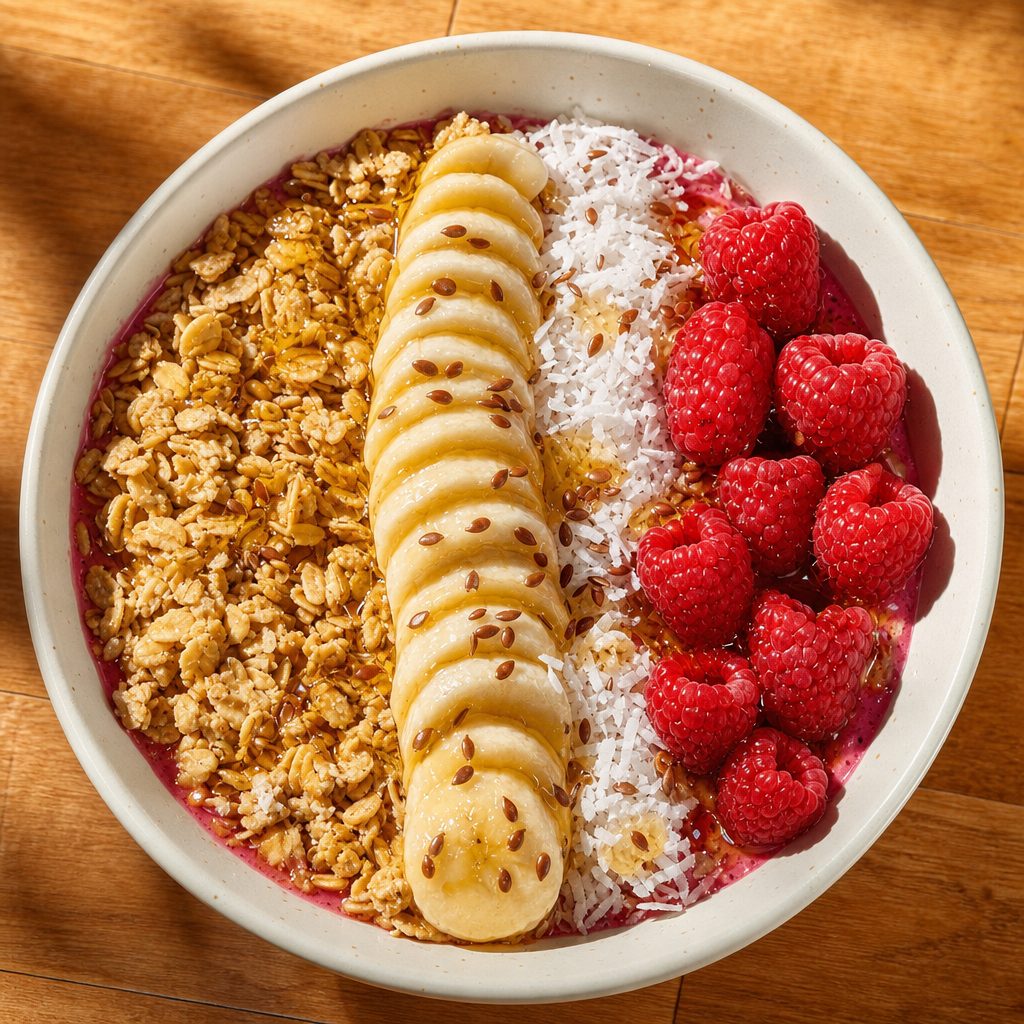 Tropical Dragon Acai Bowl.